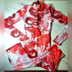 SHEIN | BODYSUIT (ABOVE KNEE) | SIZE XS-S